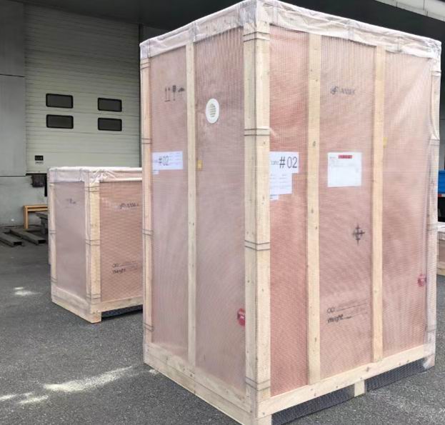 平板氣墊車車裝車